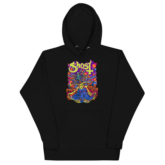 Ghost - Stained Glass Hoodie Black