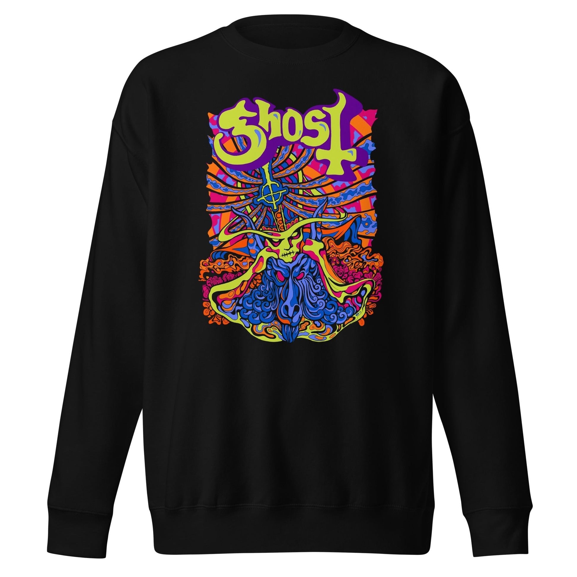 Ghost - Stained Glass Sweatshirt Black