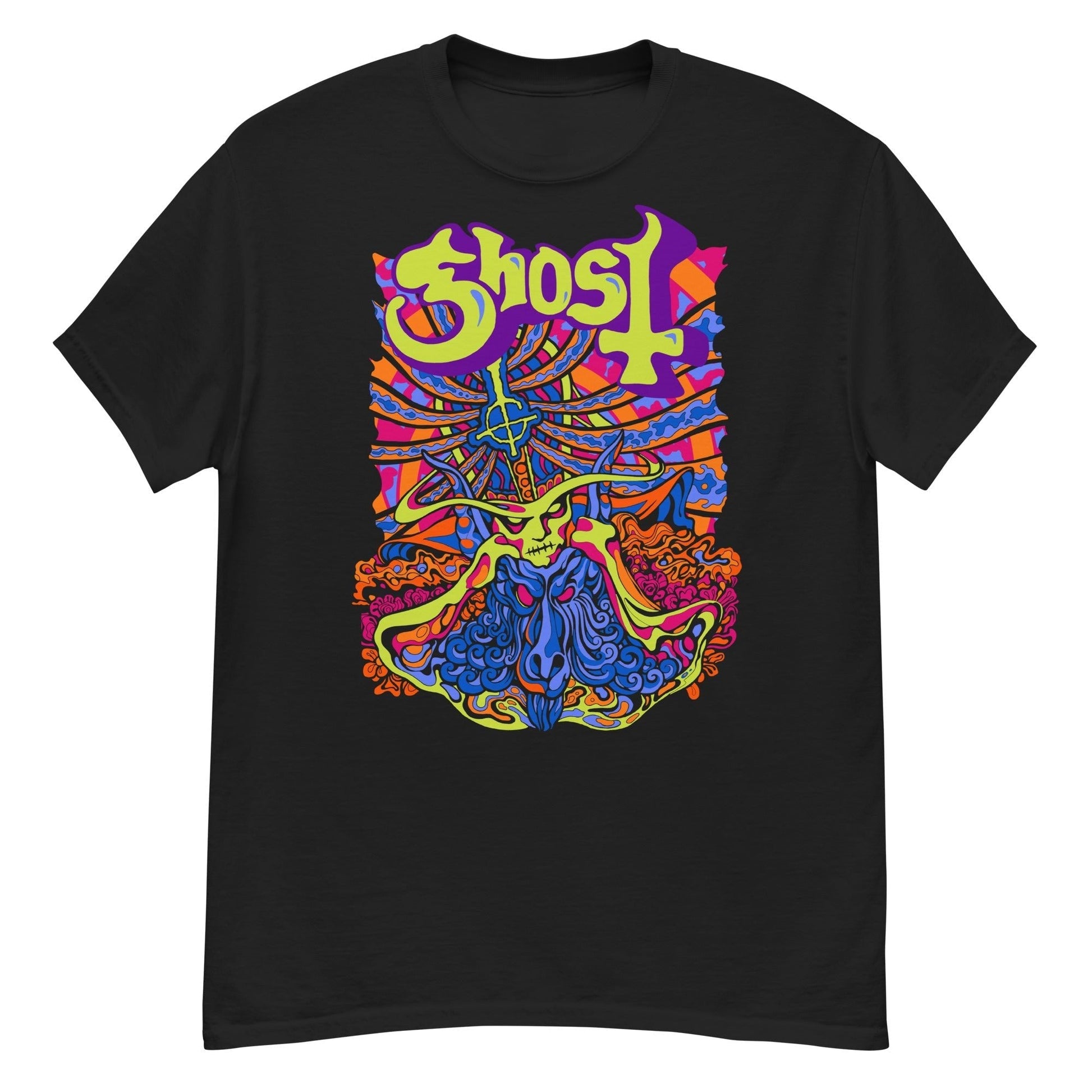 Ghost - Stained Glass T-Shirt Black