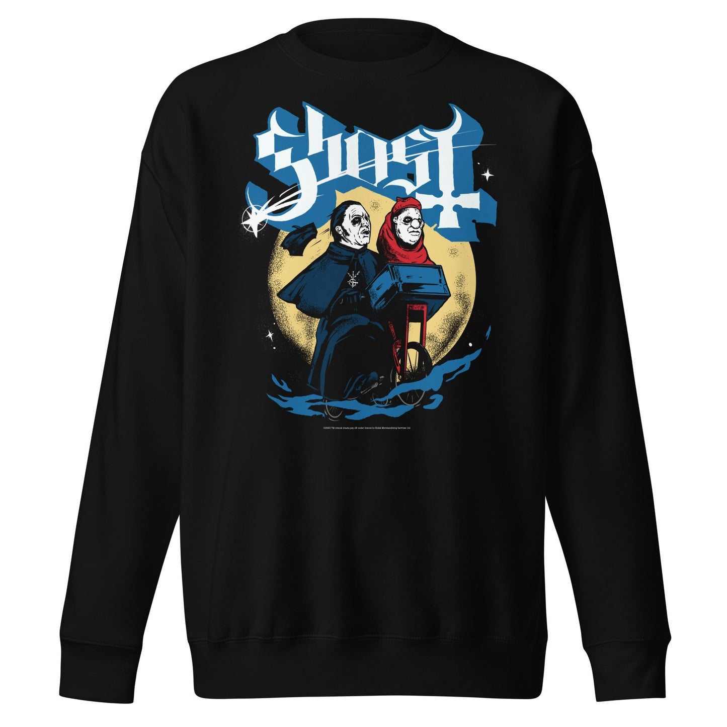 Ghost - Two Headed Monster Sweatshirt Black