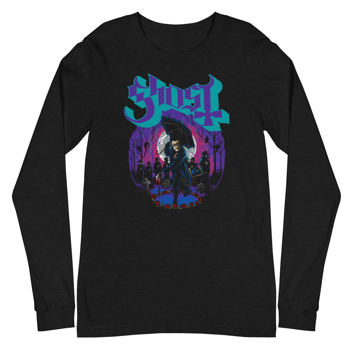 Ghost - Umbrella Long Sleeve T-Shirt Black