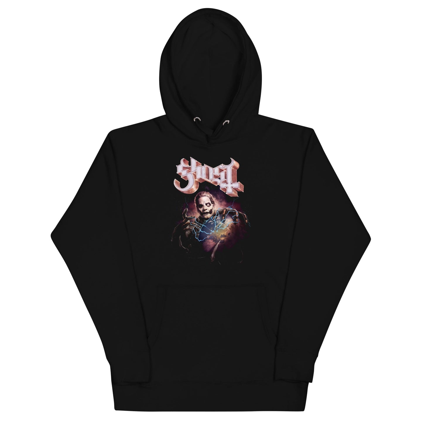 Ghost - World Logo Hoodie Black