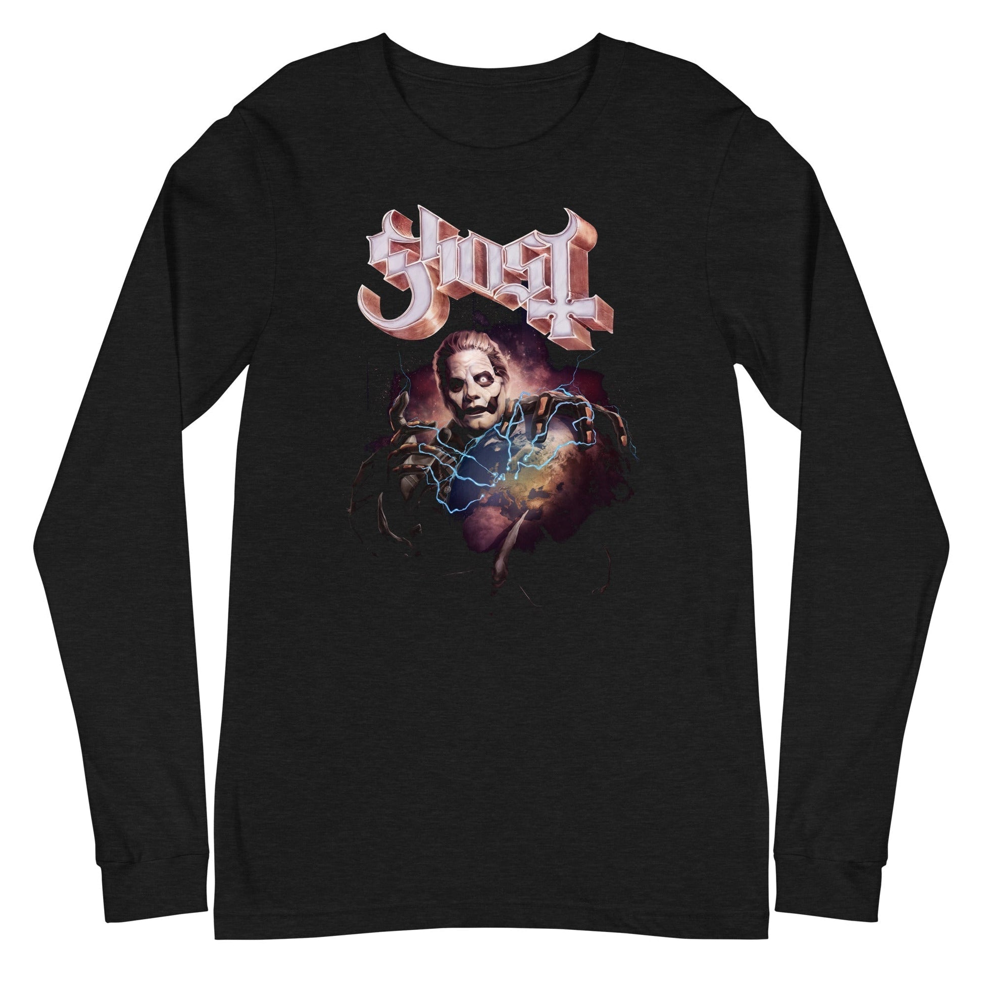 Ghost - World Logo Long Sleeve T-Shirt Black