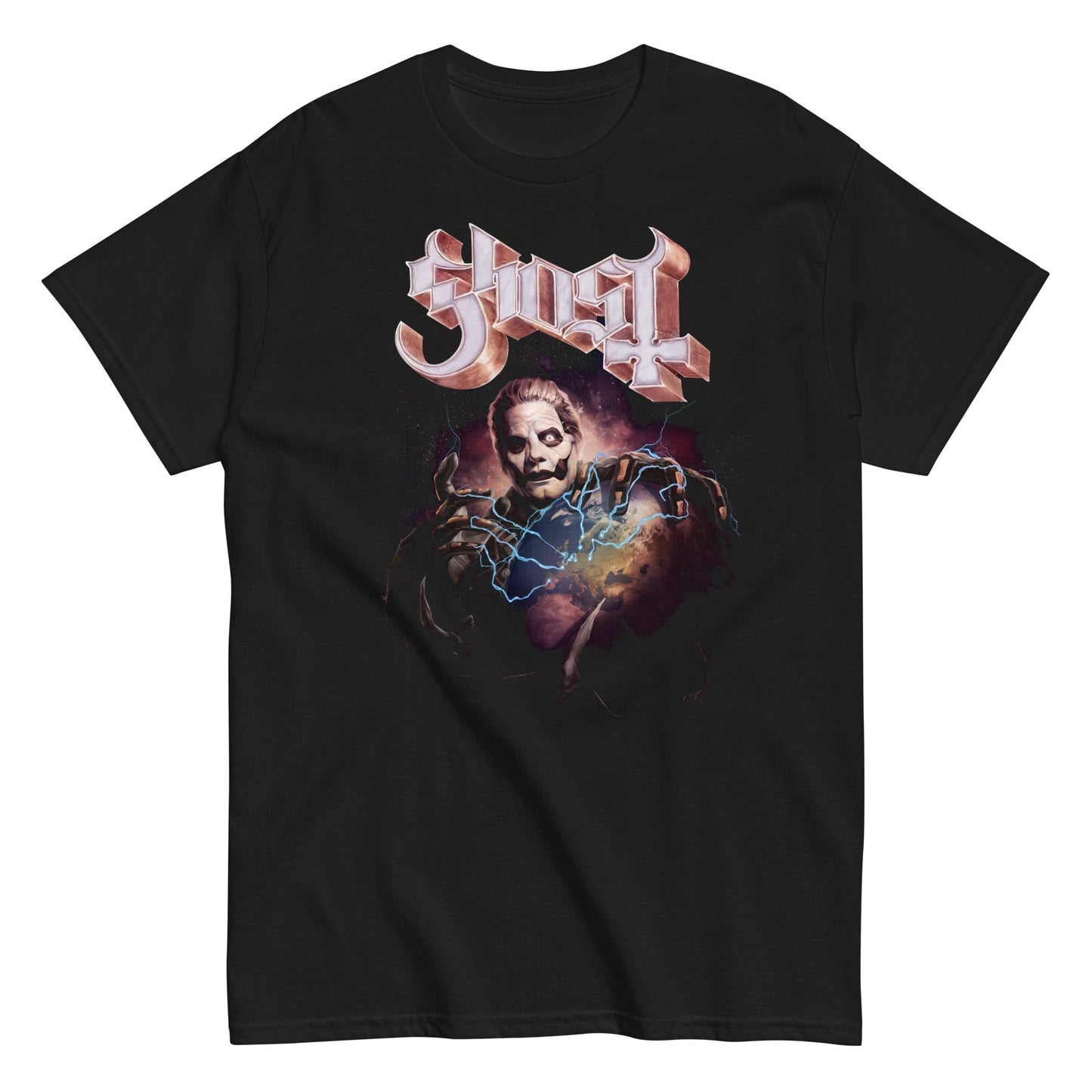 Ghost - World Logo T-Shirt Black