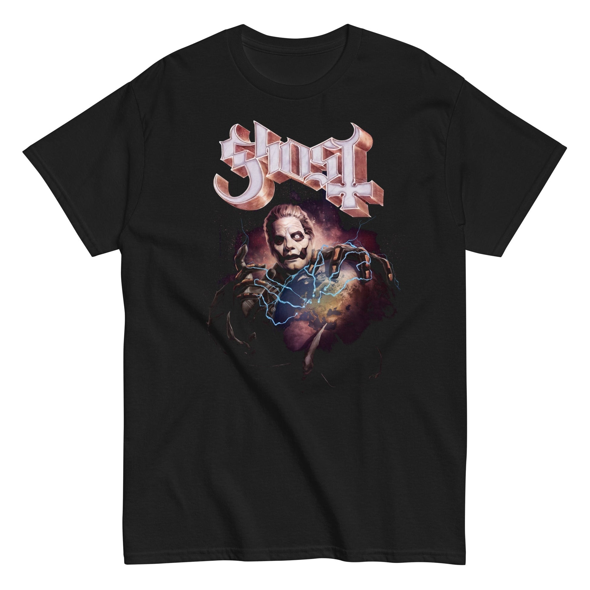 Ghost - World Logo T-Shirt Black