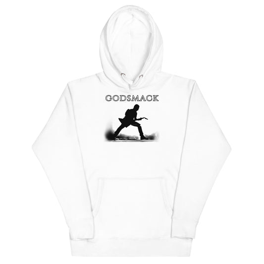 Godsmack - Lean In Sillouhete Hoodie White