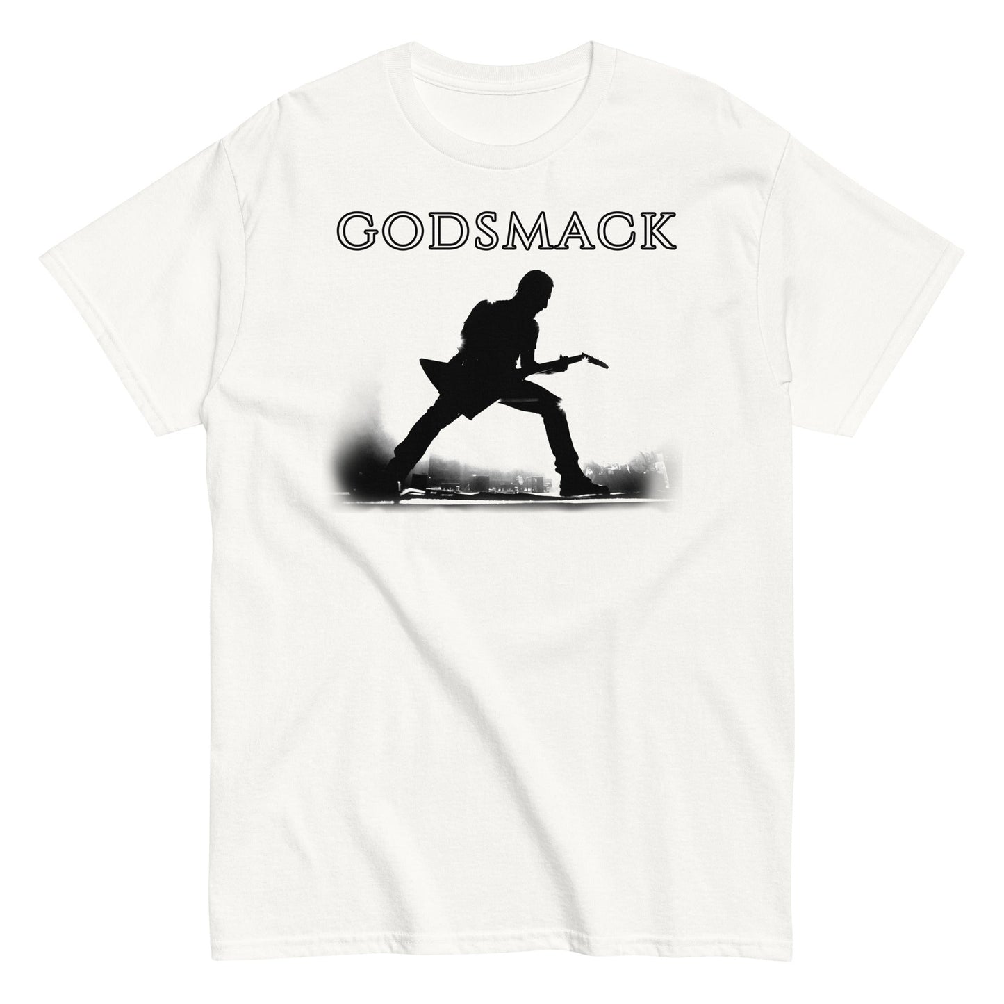 Godsmack - Lean In Sillouhete T-Shirt White