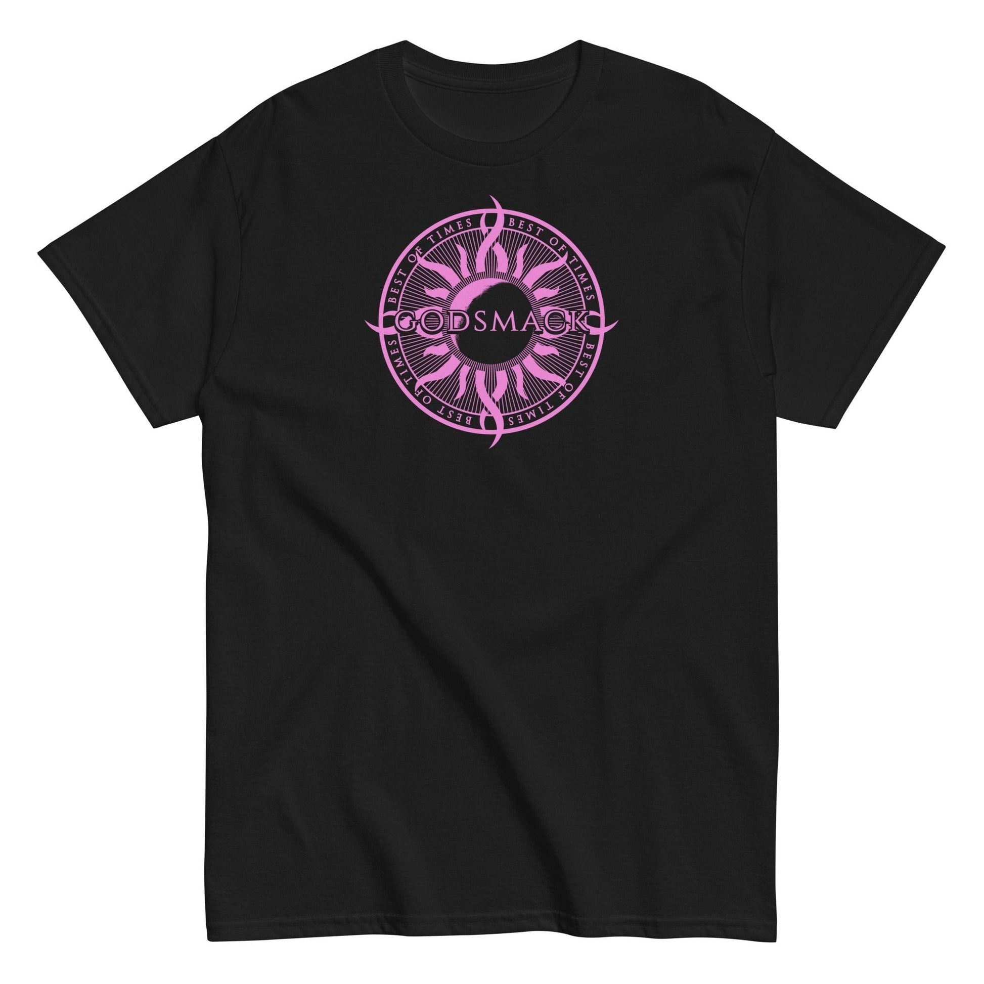 Godsmack - Pink Godsmack Compass T-Shirt Black