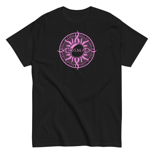 Godsmack - Pink Godsmack Compass T-Shirt Black