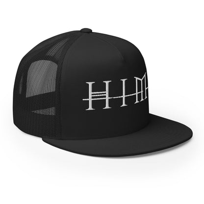 HIM Classic Logo Embroidered Trucker Hat