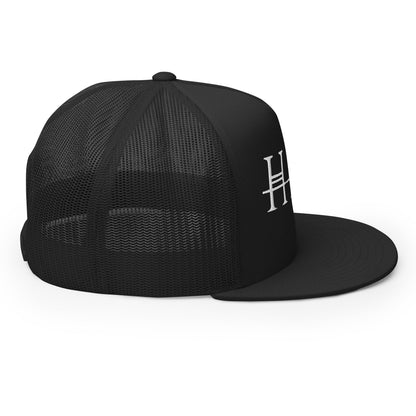 HIM Classic Logo Embroidered Trucker Hat