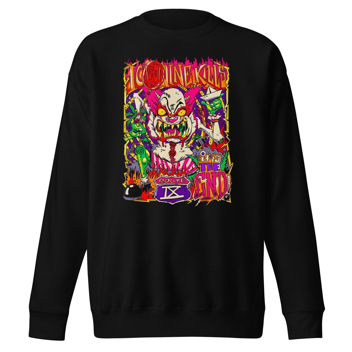 Ice Nine Kills - Clowns Kill Sweatshirt Black