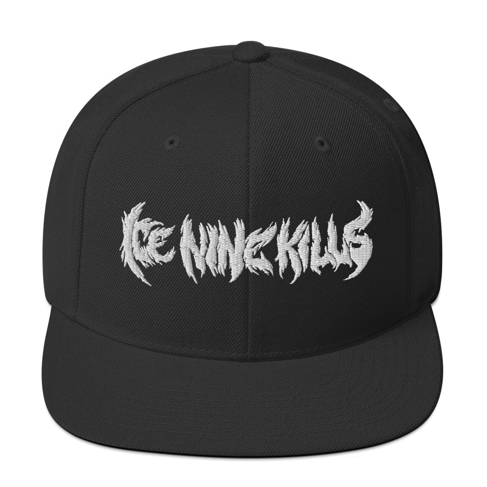 Ice Nine Kills Drip Logo Embroidered Snapback Hat