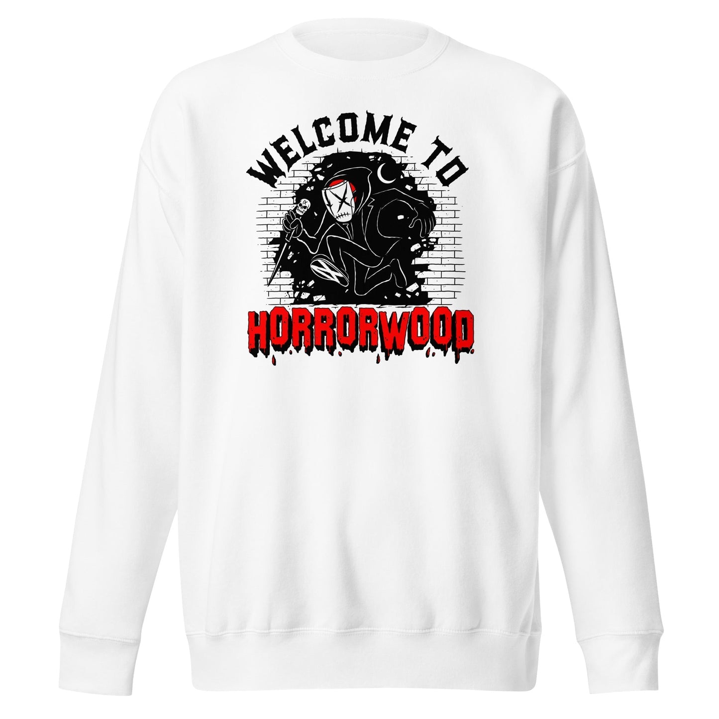 Ice Nine Kills - Welcome to Horrorwood Sweatshirt White