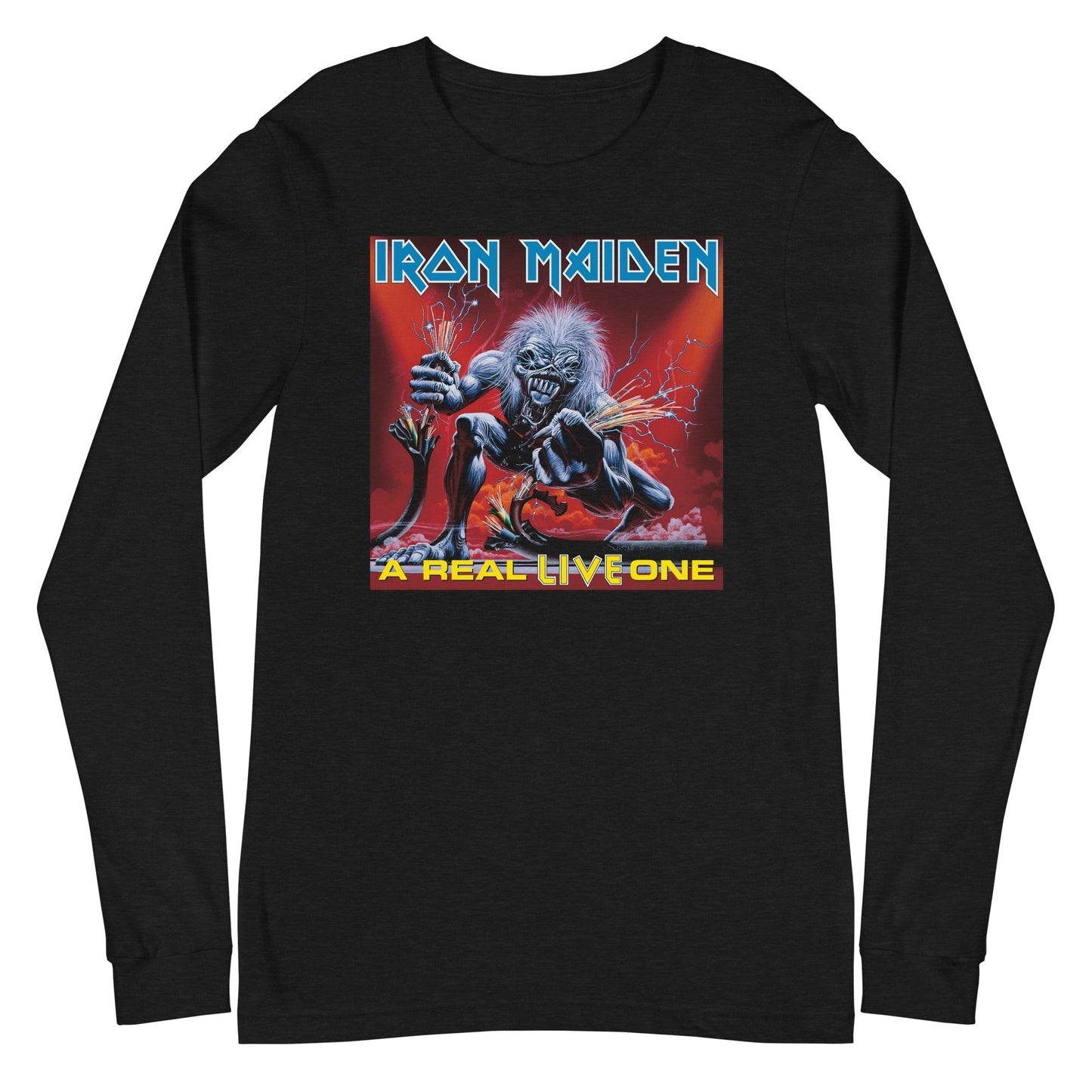 Iron Maiden - A Real Live One Long Sleeve T-Shirt Black