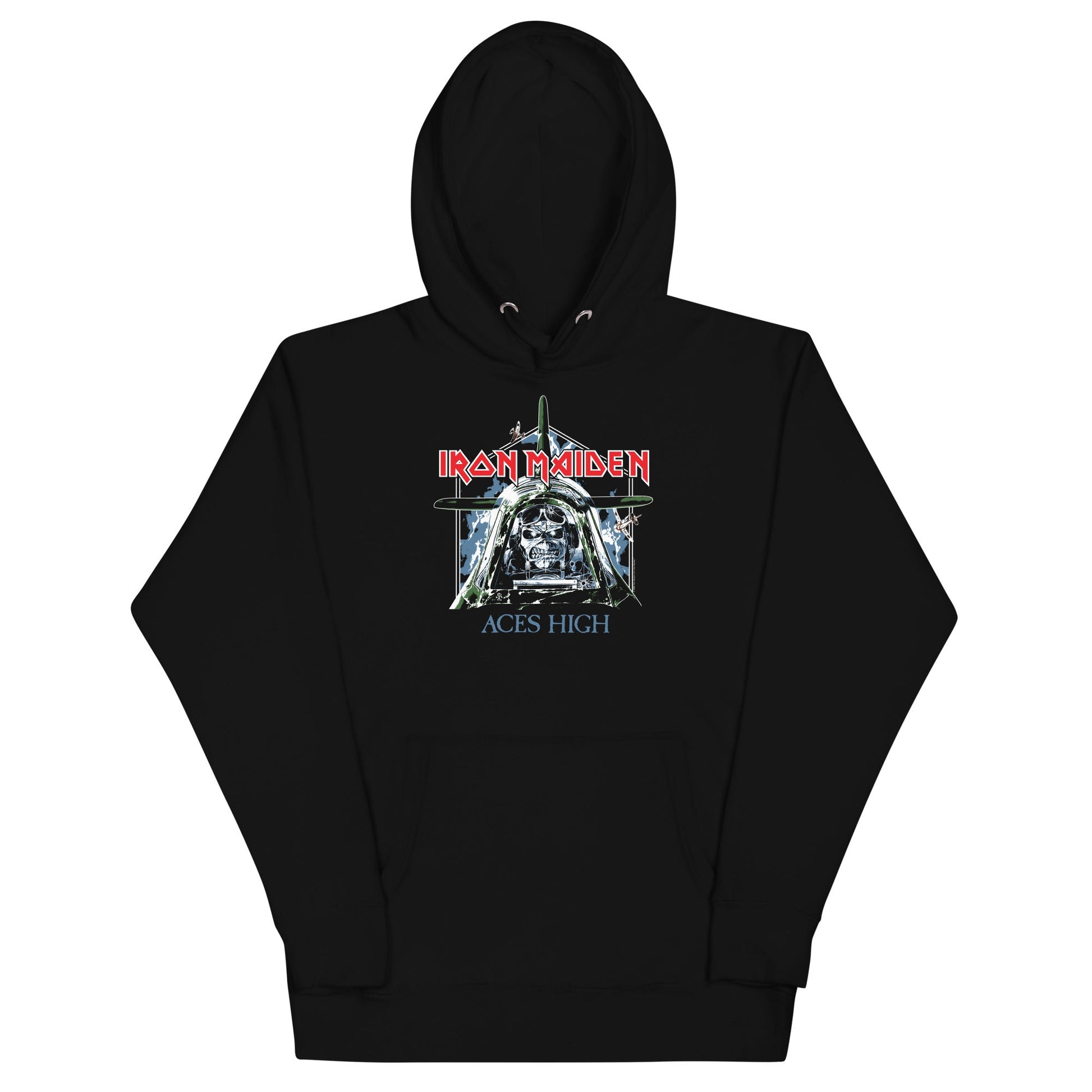 Iron Maiden - Aces High Hoodie Black