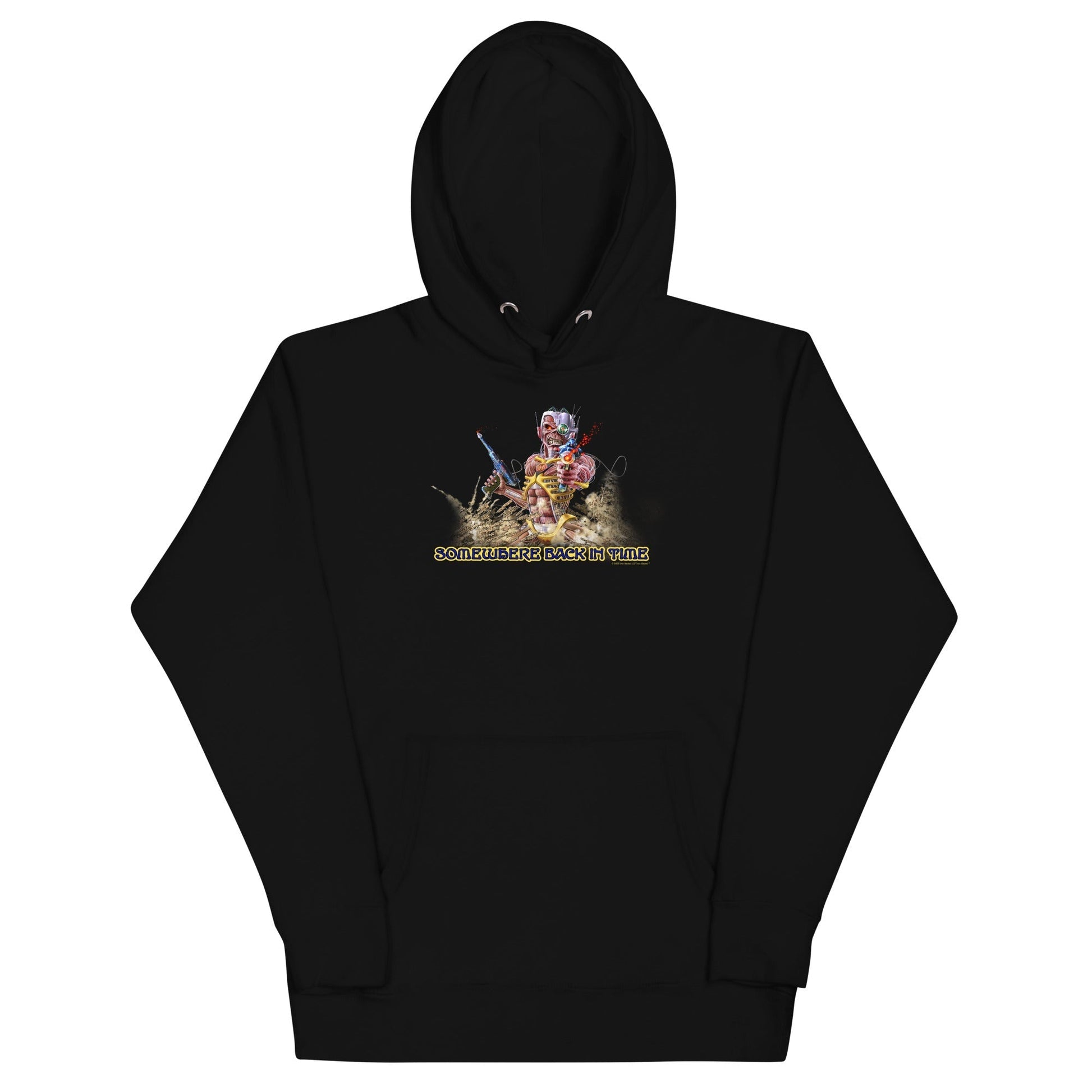 Iron Maiden - Back in Time Hoodie Black