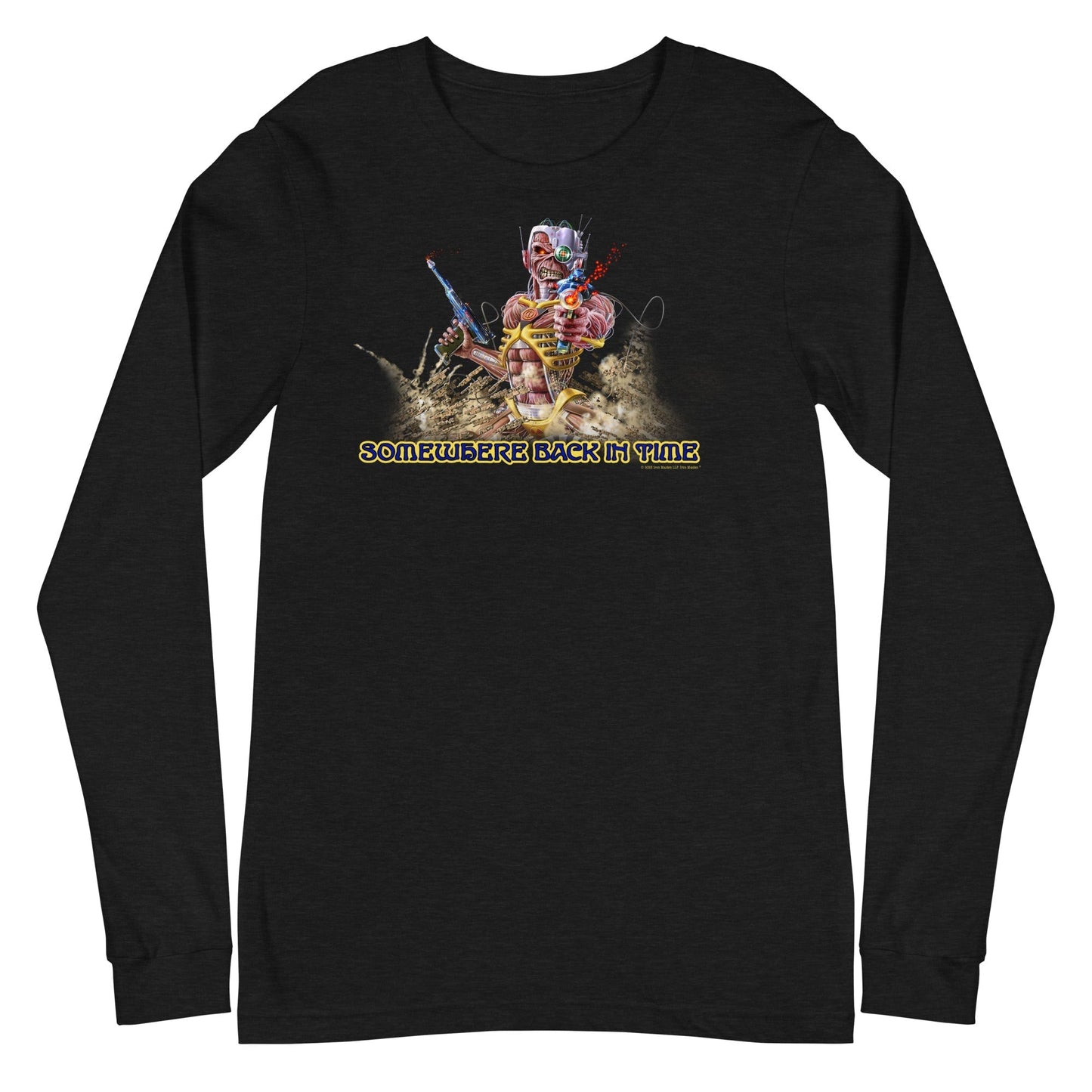 Iron Maiden - Back in Time Long Sleeve T-Shirt Black