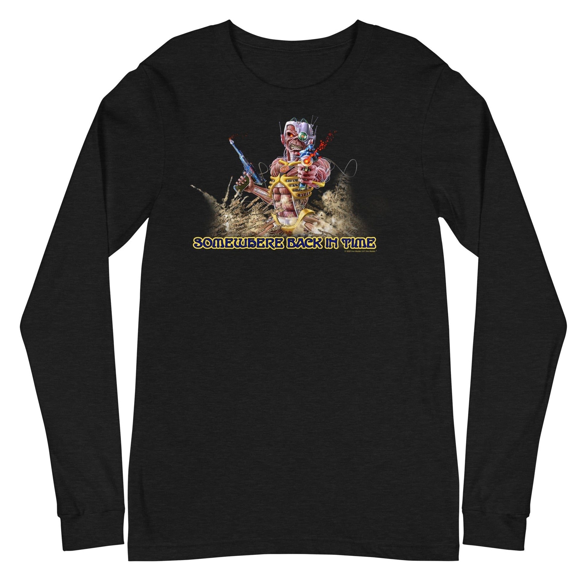 Iron Maiden - Back in Time Long Sleeve T-Shirt Black