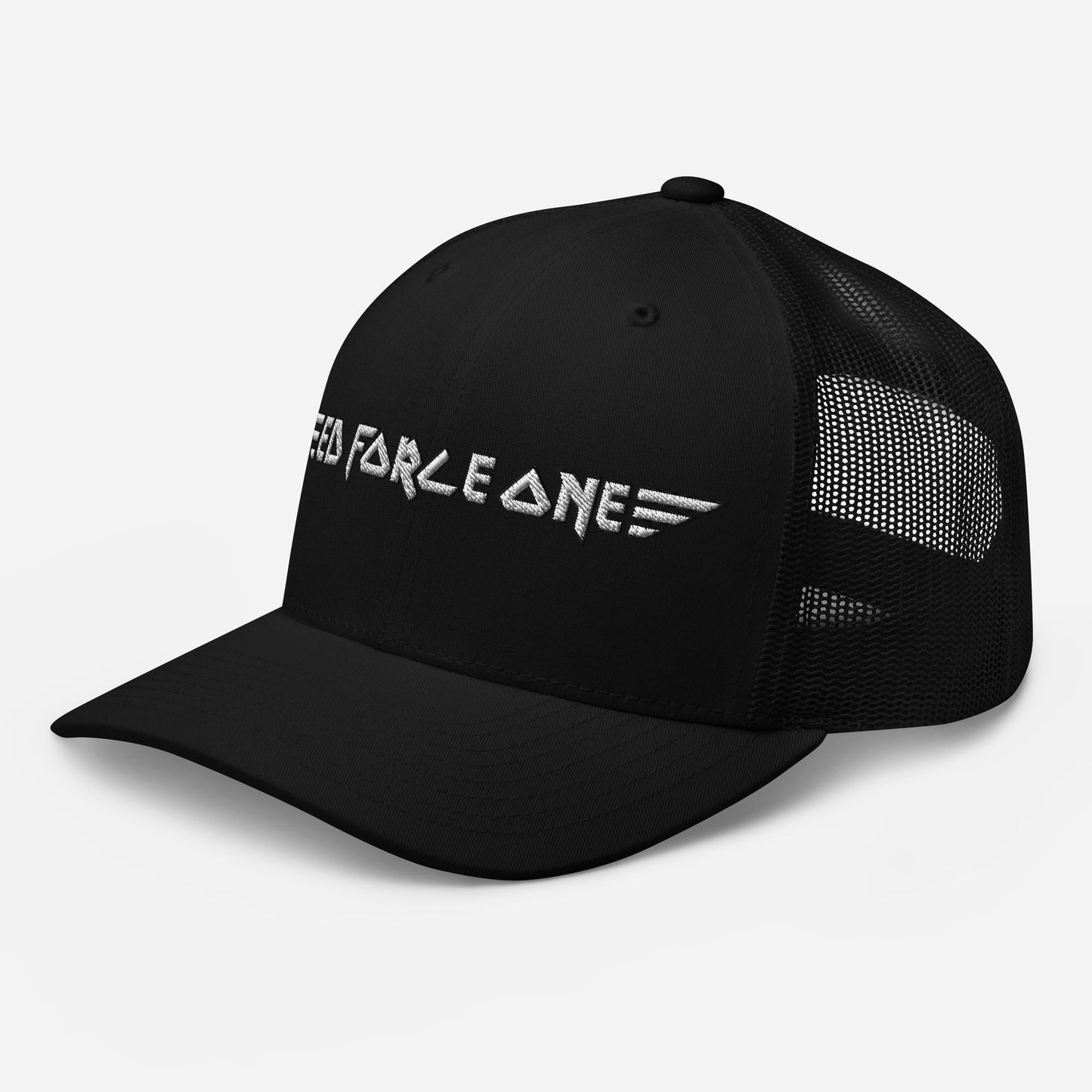 Iron Maiden Ed Force One Embroidered Trucker Hat