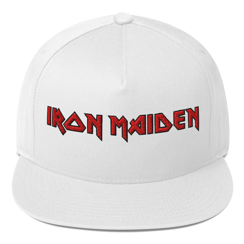 Iron Maiden Embroidered Snapback Hat