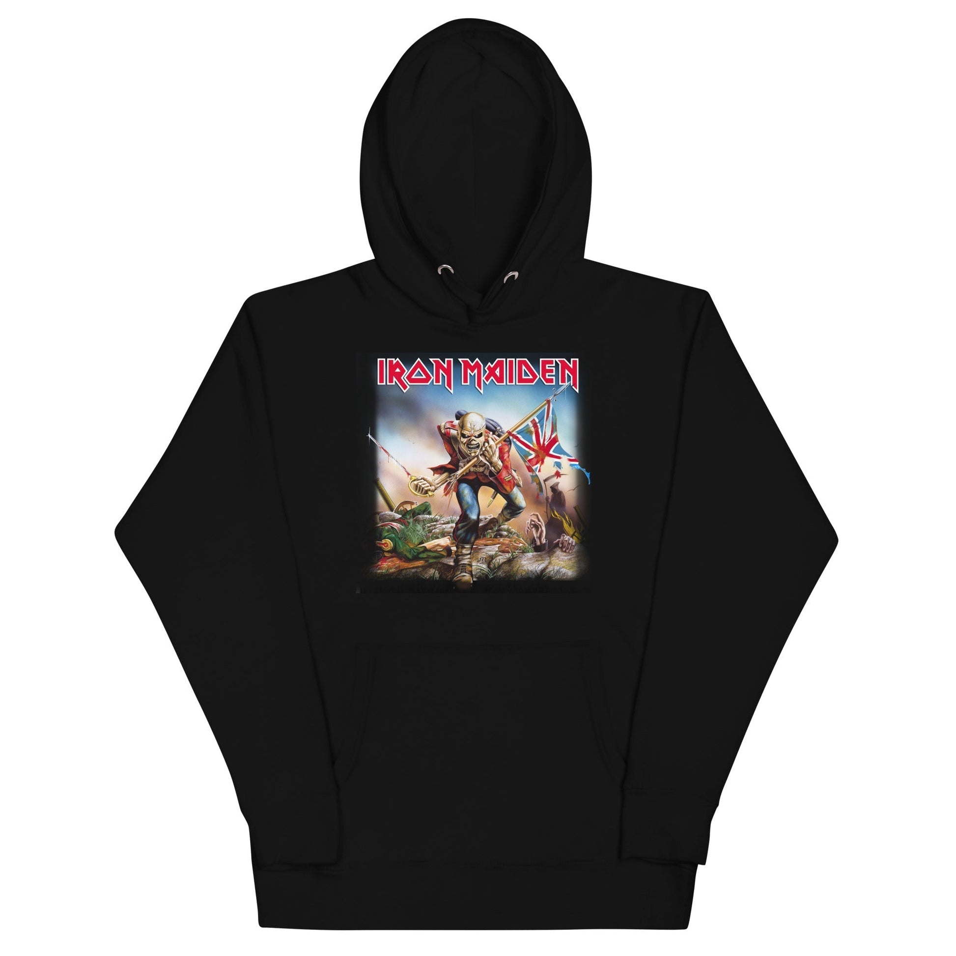 Iron Maiden - Flag Hoodie Black