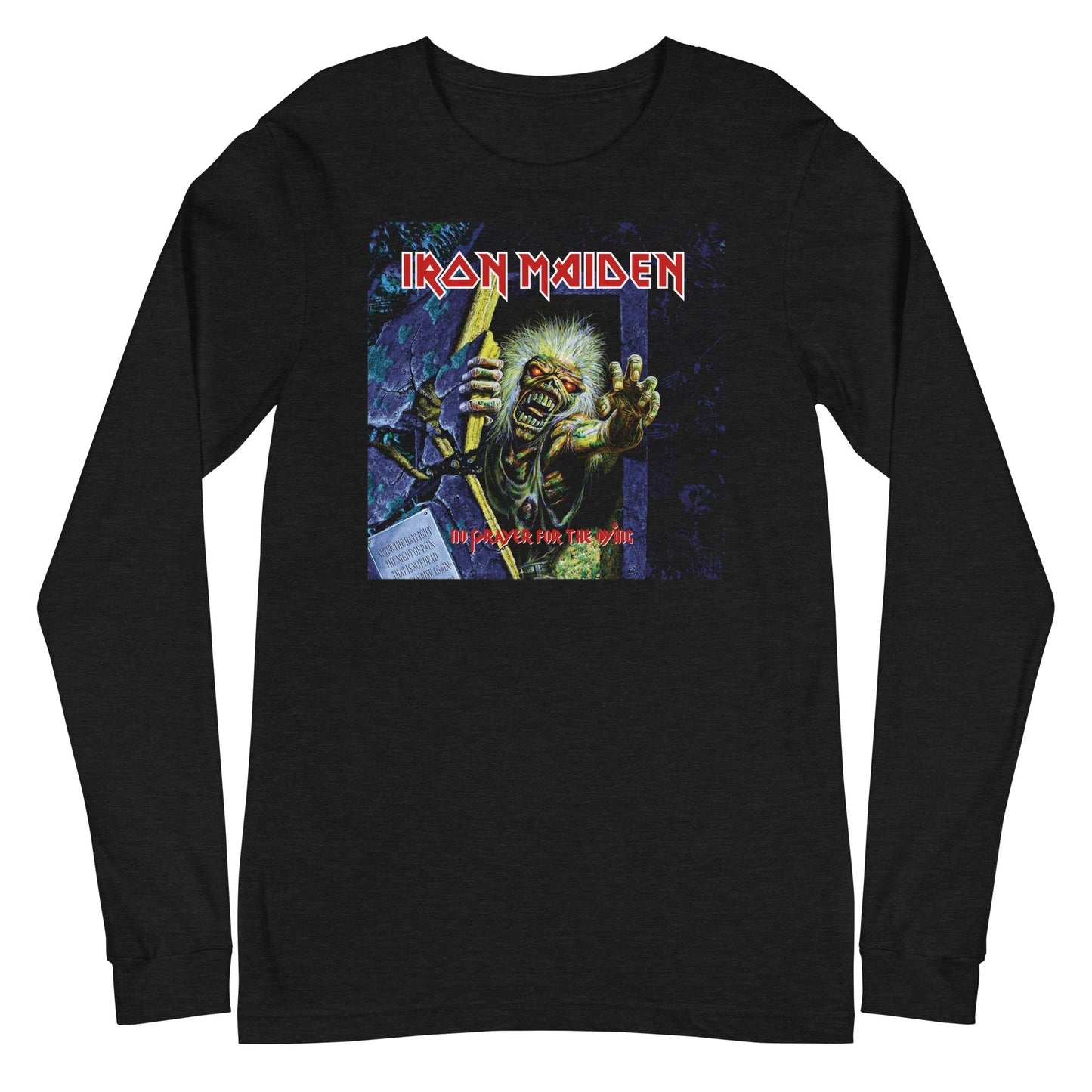 Iron Maiden - No Prayer for the Dying Long Sleeve T-Shirt Black