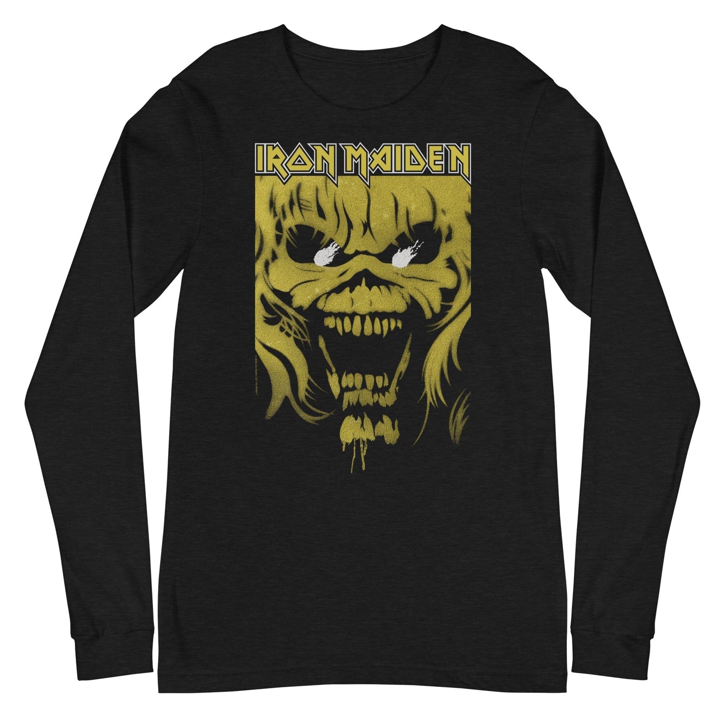Iron Maiden - Open Mouth Long Sleeve T-Shirt Black