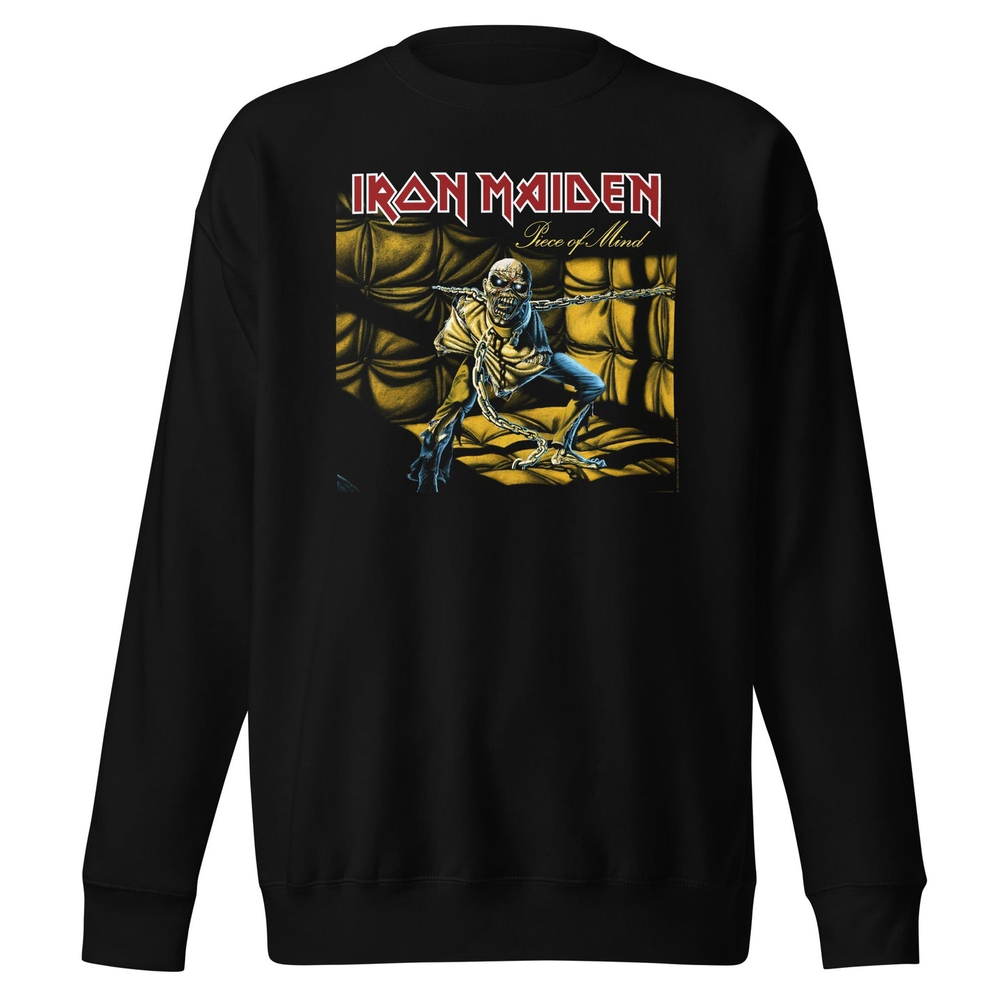 Iron Maiden - Padded Eddie Sweatshirt Black