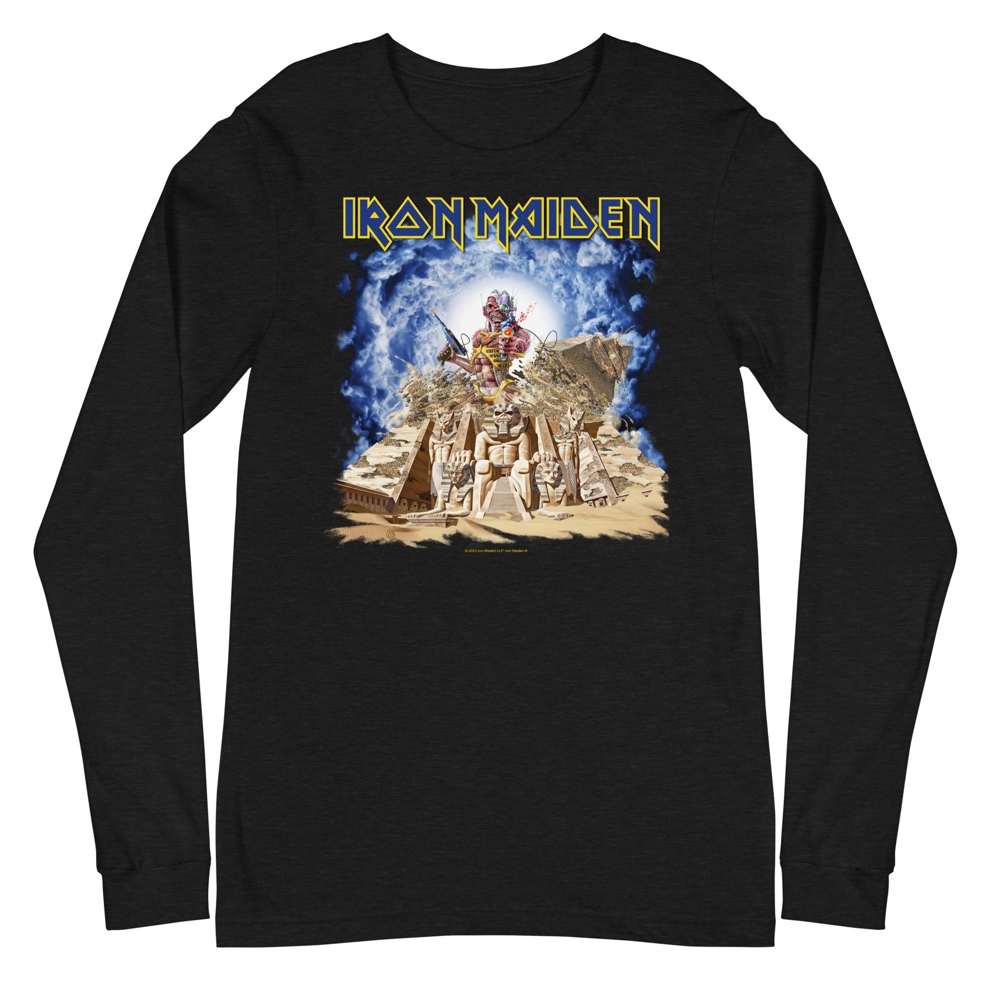 Iron Maiden - Pharoh Eddie Long Sleeve T-Shirt Black