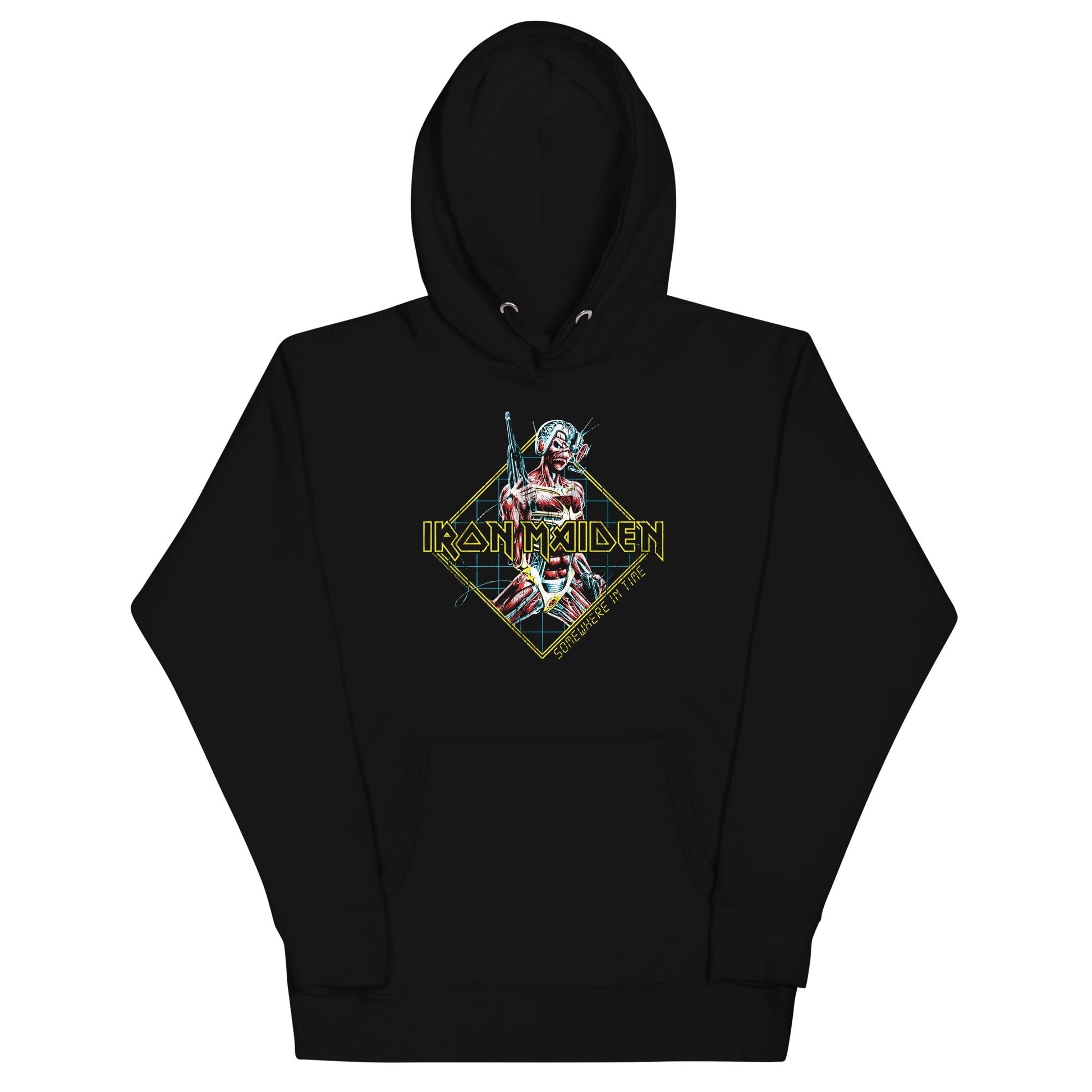 Iron Maiden - Rhombus Hoodie Black