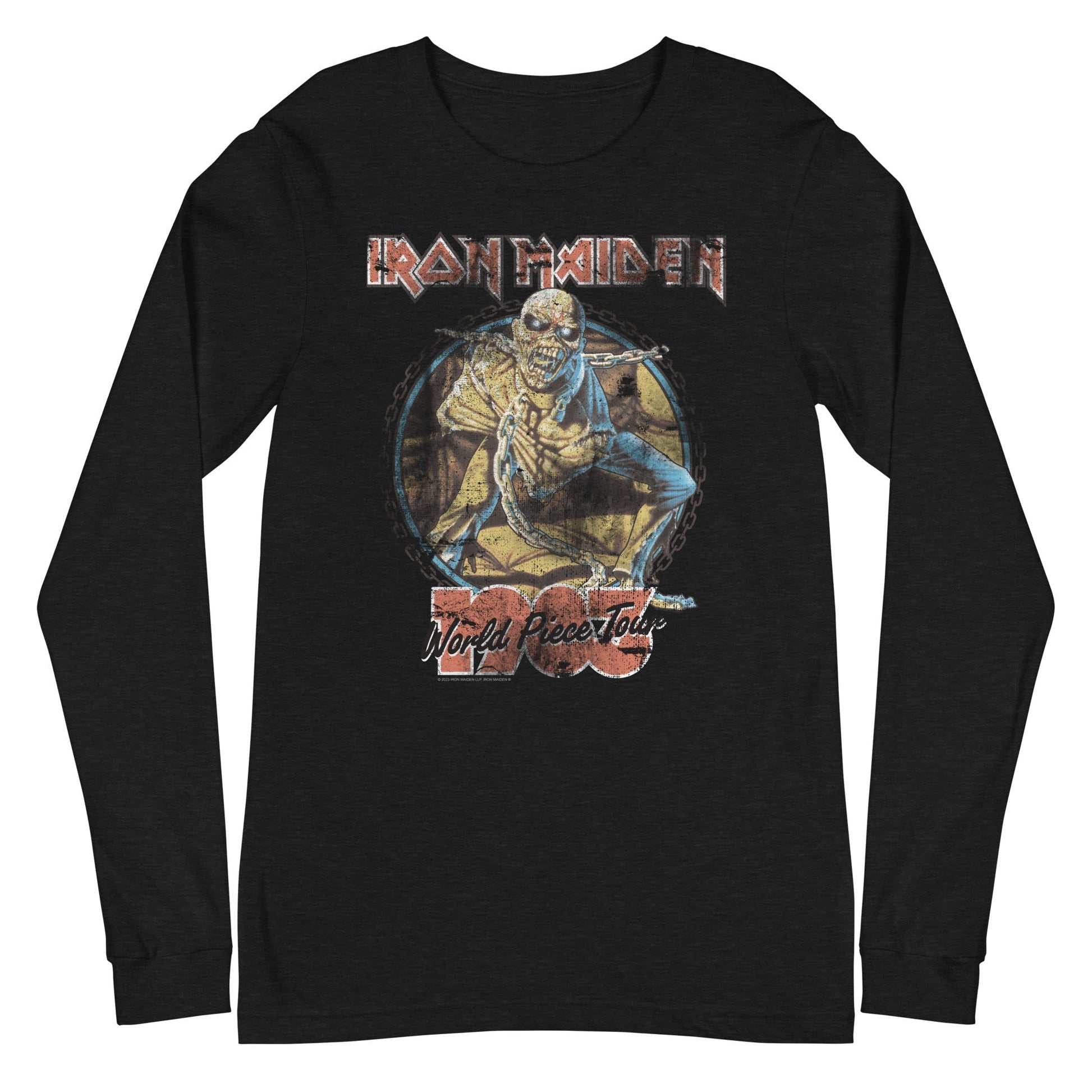 Iron Maiden - World Peace Tour Long Sleeve T-Shirt Black