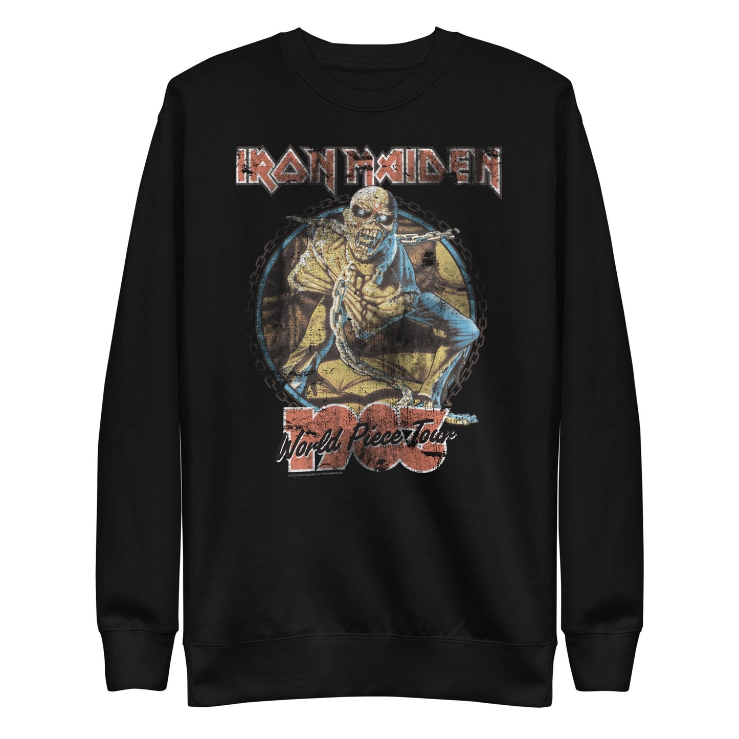 Iron Maiden - World Peace Tour Sweatshirt Black