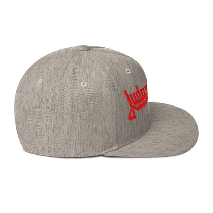 Judas Priest Electric Logo Gray Snapback Hat