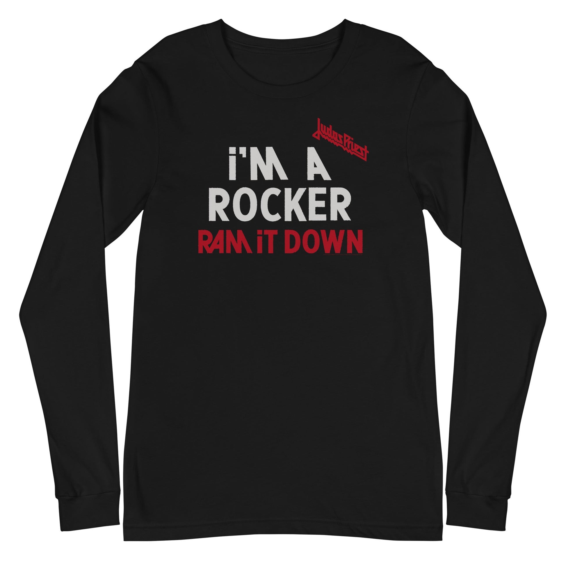 Judas Priest - I'm a Rocker Long Sleeve T-Shirt Black
