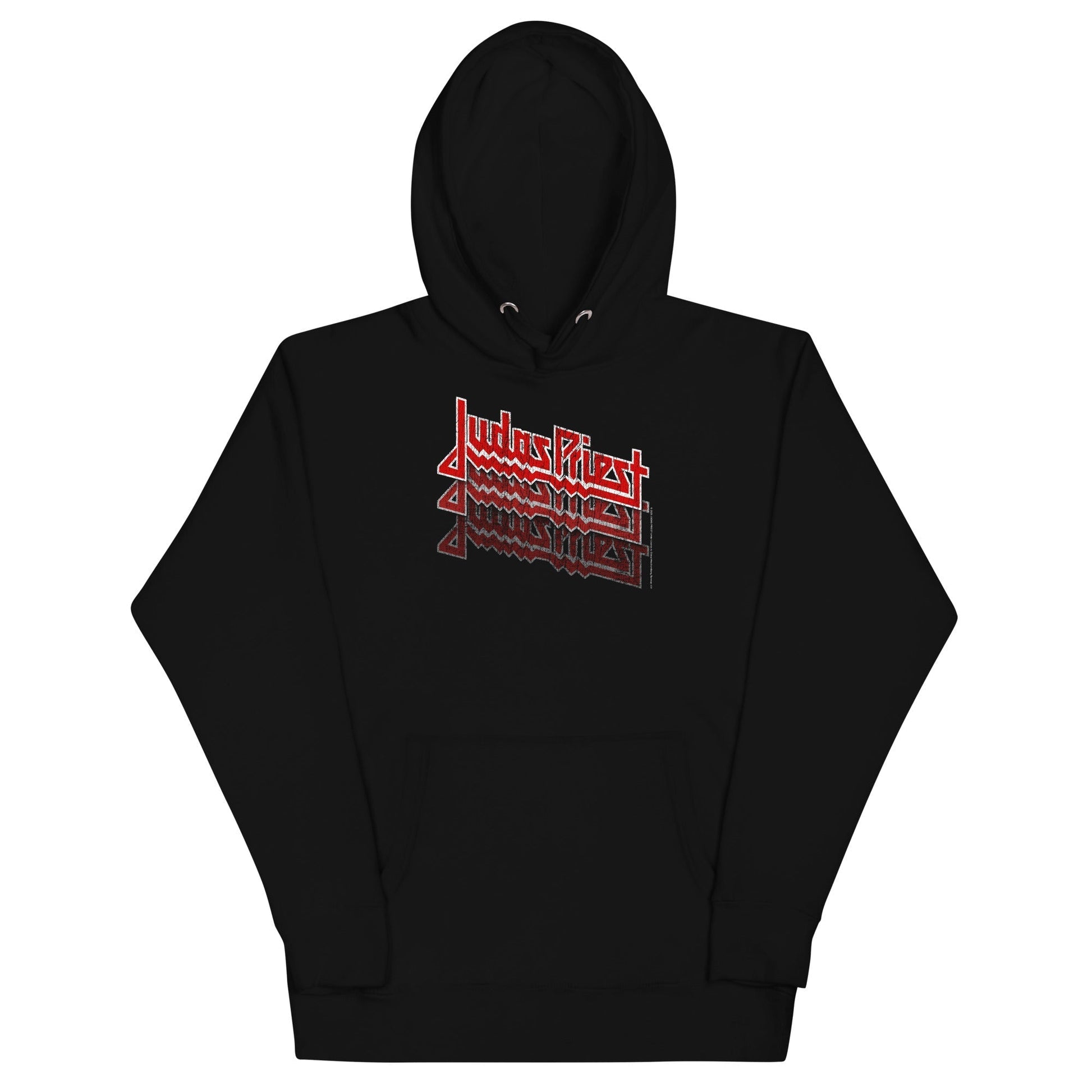 Judas Priest - Triple Vision Logo Hoodie Black