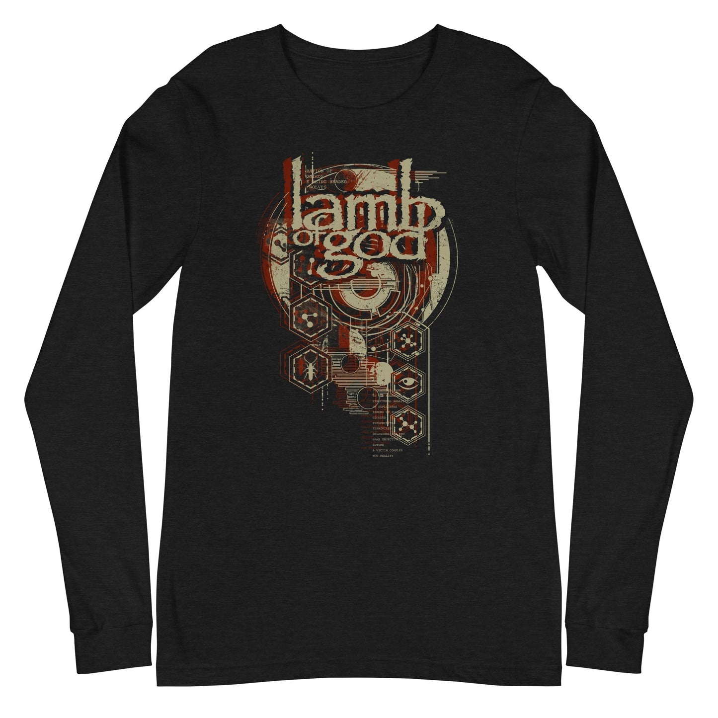 Lamb of God - Analog Long Sleeve T-Shirt Black