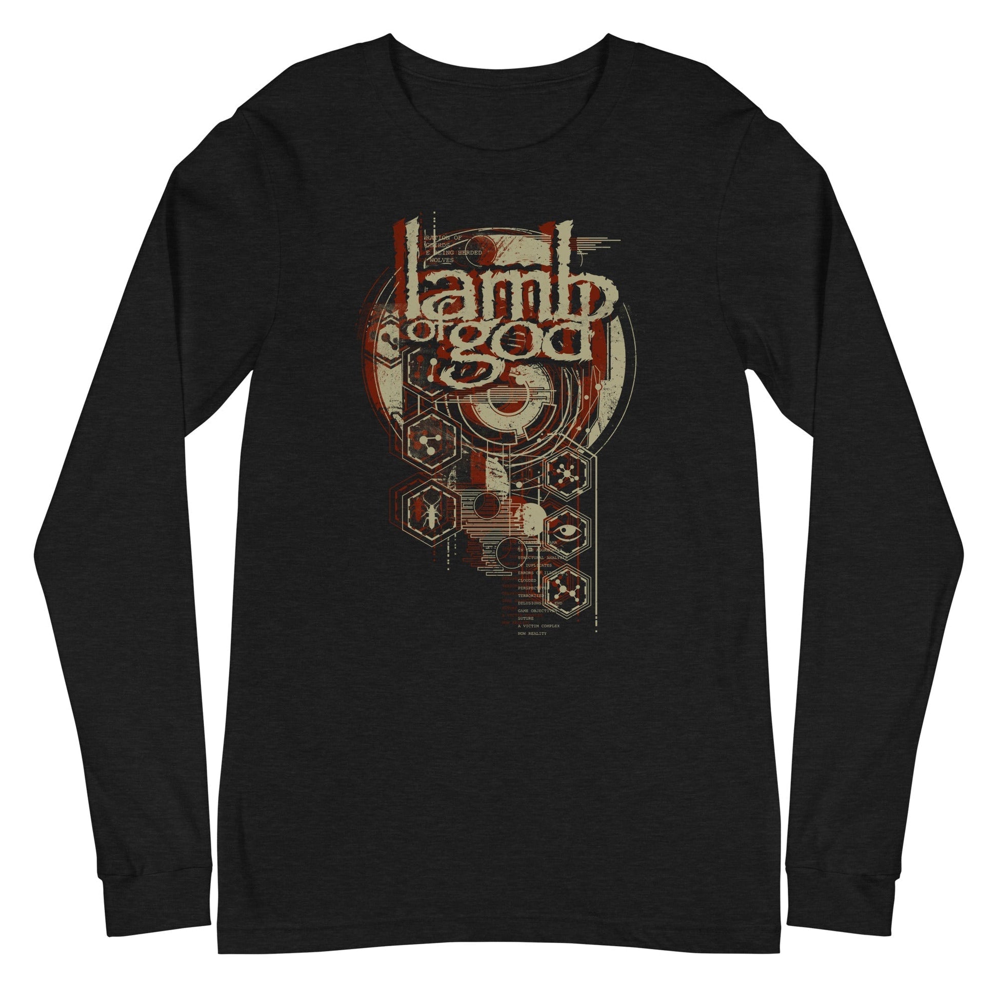 Lamb of God - Analog Long Sleeve T-Shirt Black