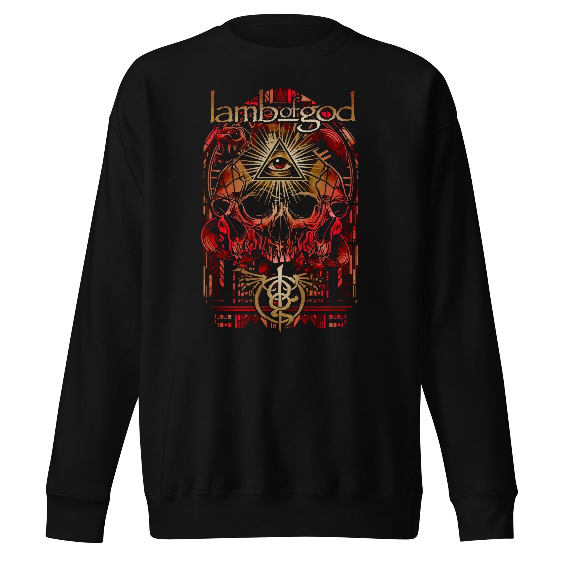 Lamb of God - Providence Skull Sweatshirt Black