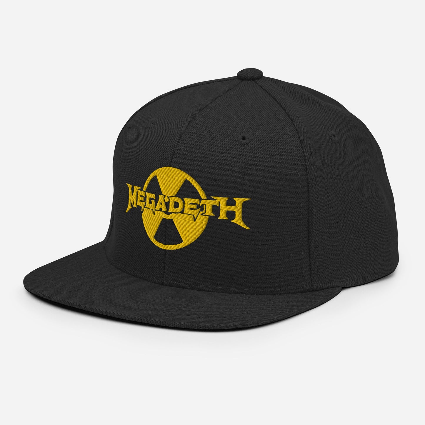 Megadeth Black Nuclear Snapback Hat