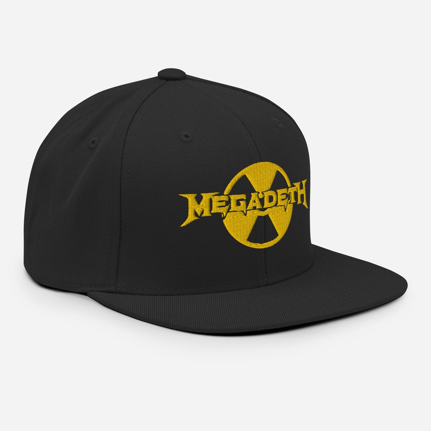 Megadeth Black Nuclear Snapback Hat