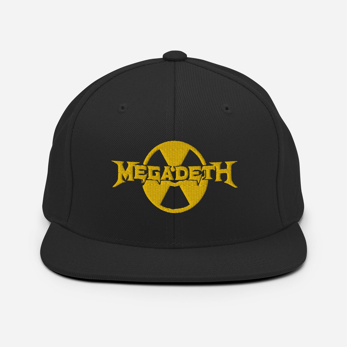 Megadeth Black Nuclear Snapback Hat