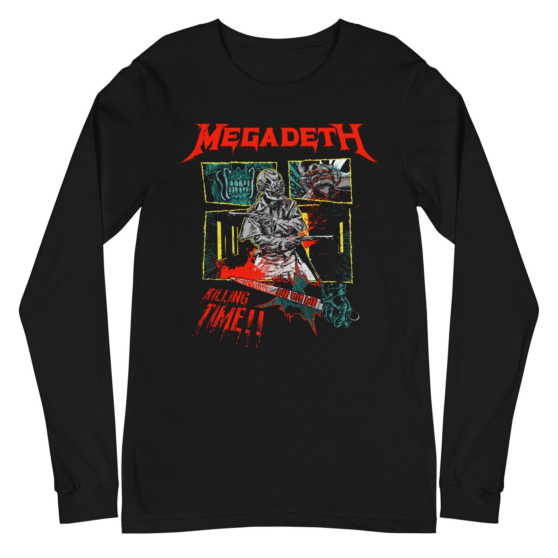 Megadeth - Killing Time Long Sleeve T-Shirt Black