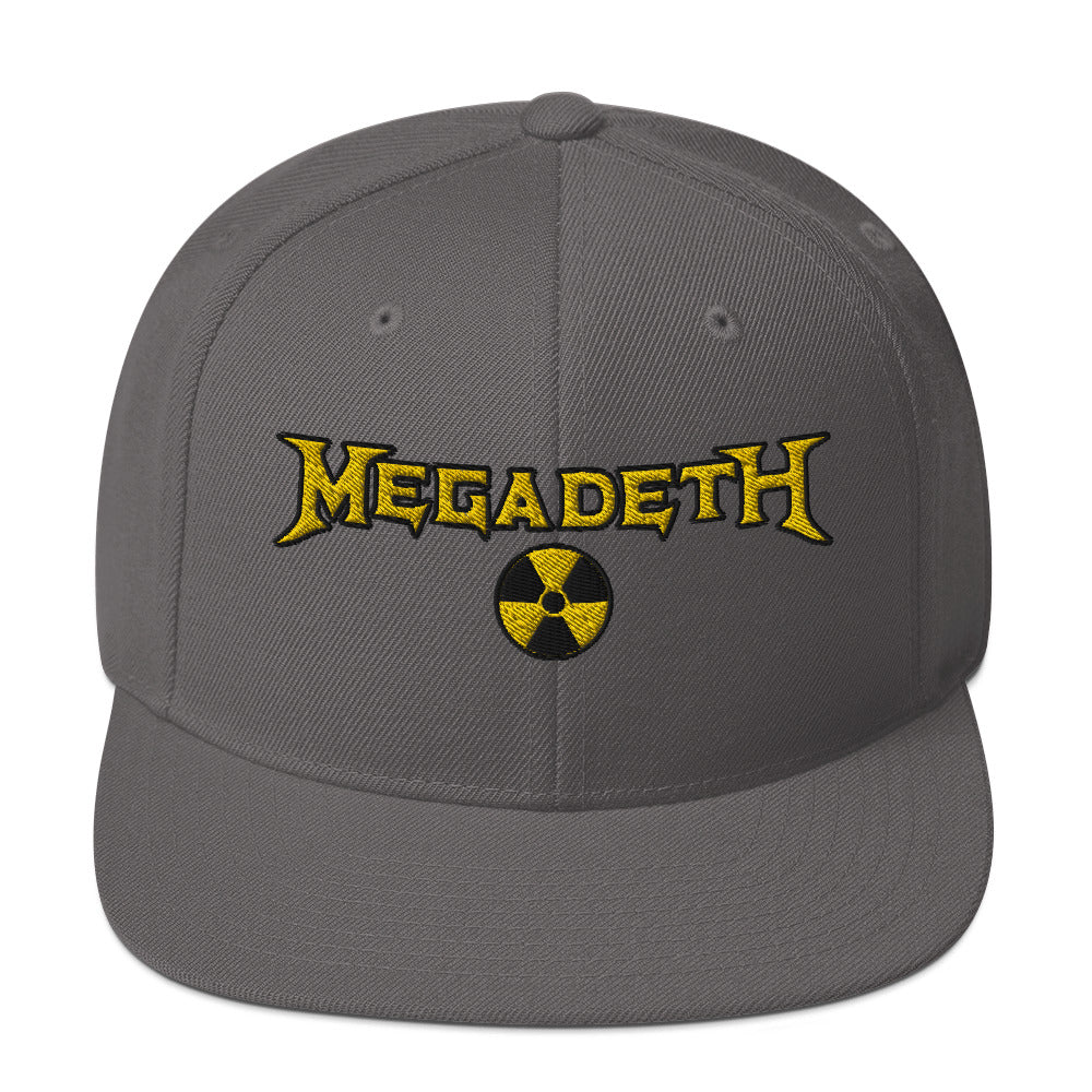 MegaDeth Nuclear Embroidered Snapback Hat