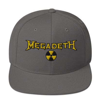 MegaDeth Nuclear Embroidered Snapback Hat