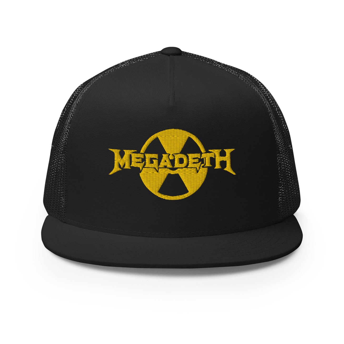 MegaDeth Nuclear Logo Embroidered Trucker Hat