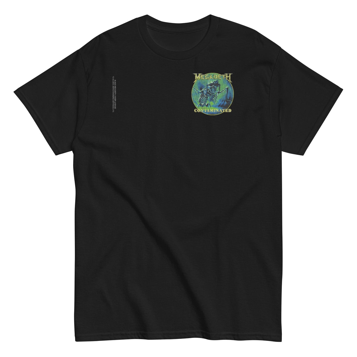 Megadeth - Small Contaminated T-Shirt Black