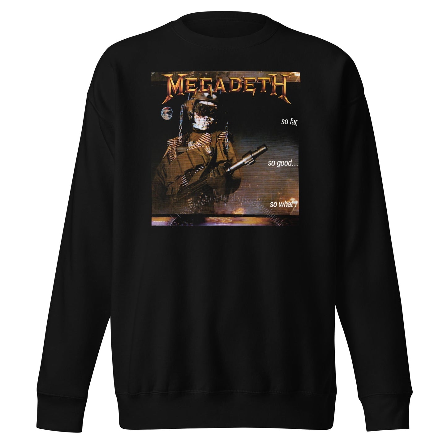 Megadeth - So Far, So Good, So What? Sweatshirt Black