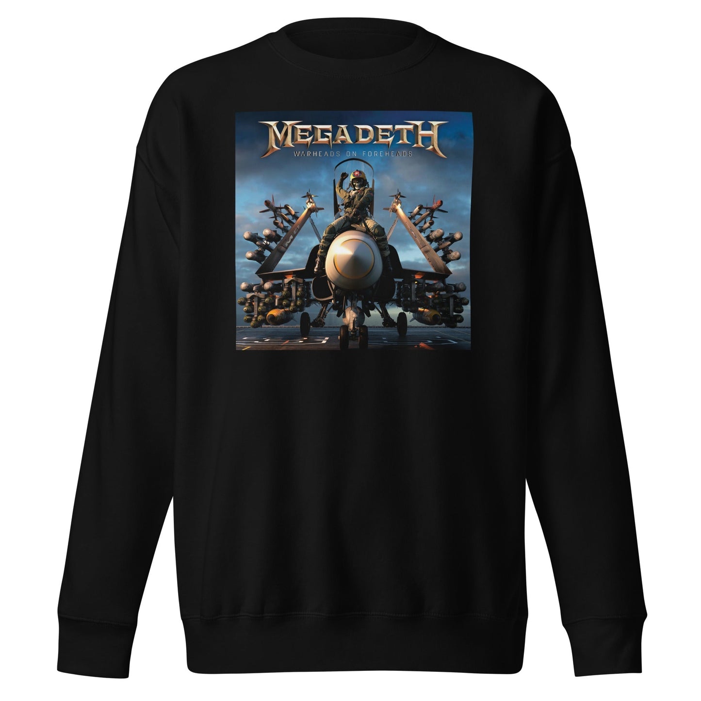 Megadeth - Warheads on Foreheads Sweatshirt Black