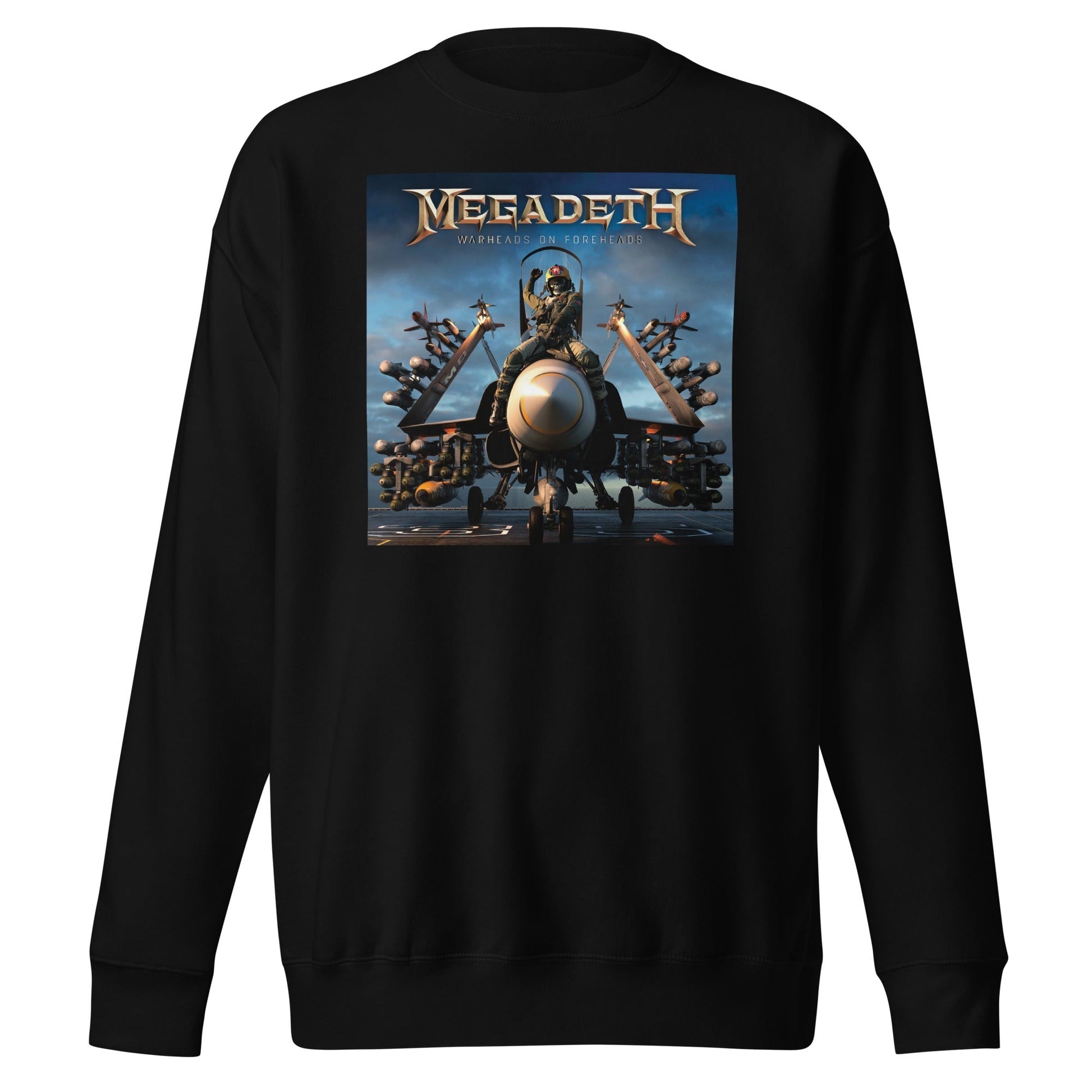 Megadeth - Warheads on Foreheads Sweatshirt Black